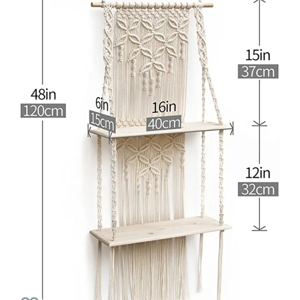Macrame,decoration, foldable